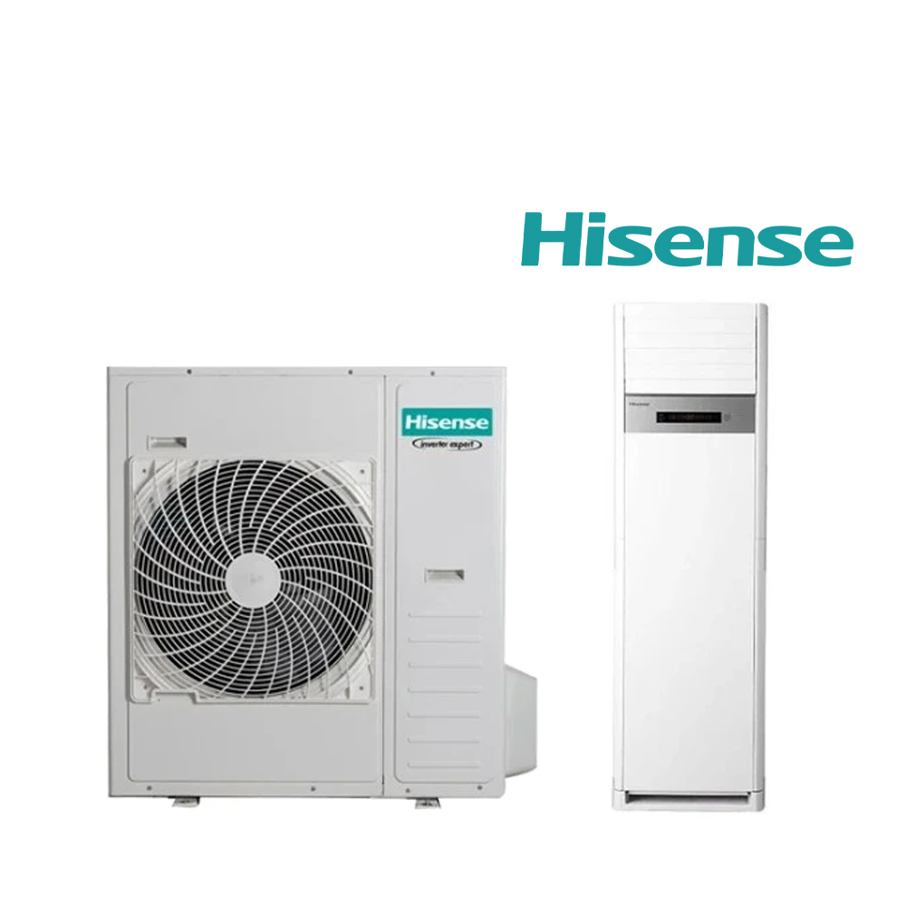 trifazen kolonen klimatik Hisense Трифазен колонен климатик Hisense AUF140UR4RMPA/ AUW140U6RT, 48 000 BTU, Клас B - Image 1